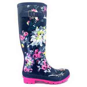 JOULES WELLY PRINT F NAVY FLOR