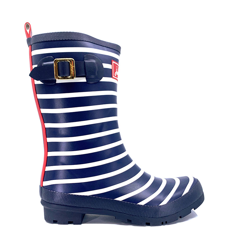 JOULES MOLLY WELLY FR NAVY STRIPE
