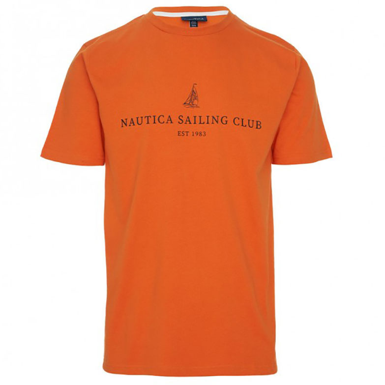 Nautica Μπλούζα T-shirt N1I00873 Πορτοκαλί