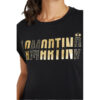 La Martina Μπλούζα T-shirt VWR304 Μαύρη
