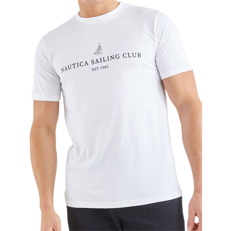 Nautica Μπλούζα T-shirt N1I00873 Λευκό