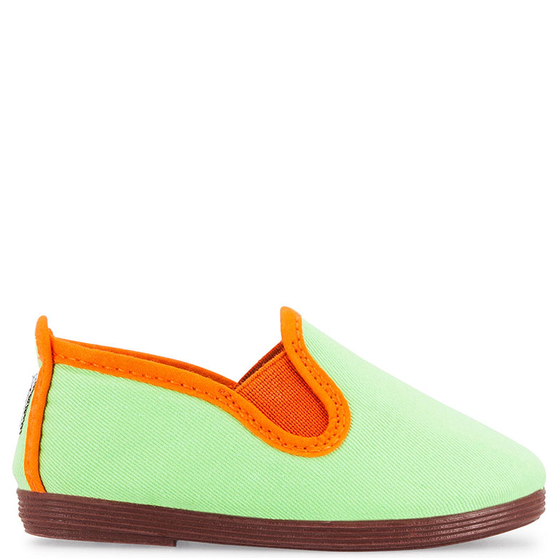 FLOSSY Παιδικά Παπούτσια Calahorra Πράσινο | Πορτοκαλί