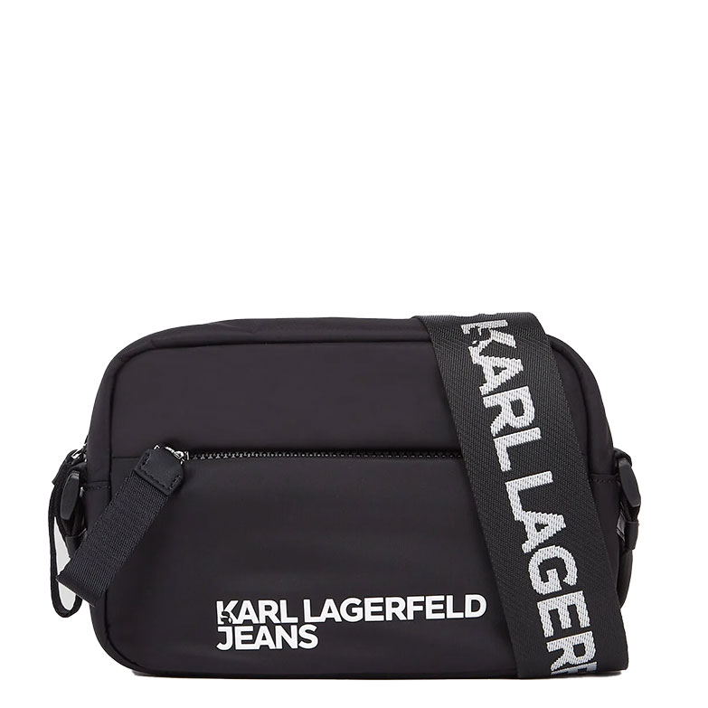 Karl Lagerfeld Τσάντα Essential  Crossbody Μαύρη