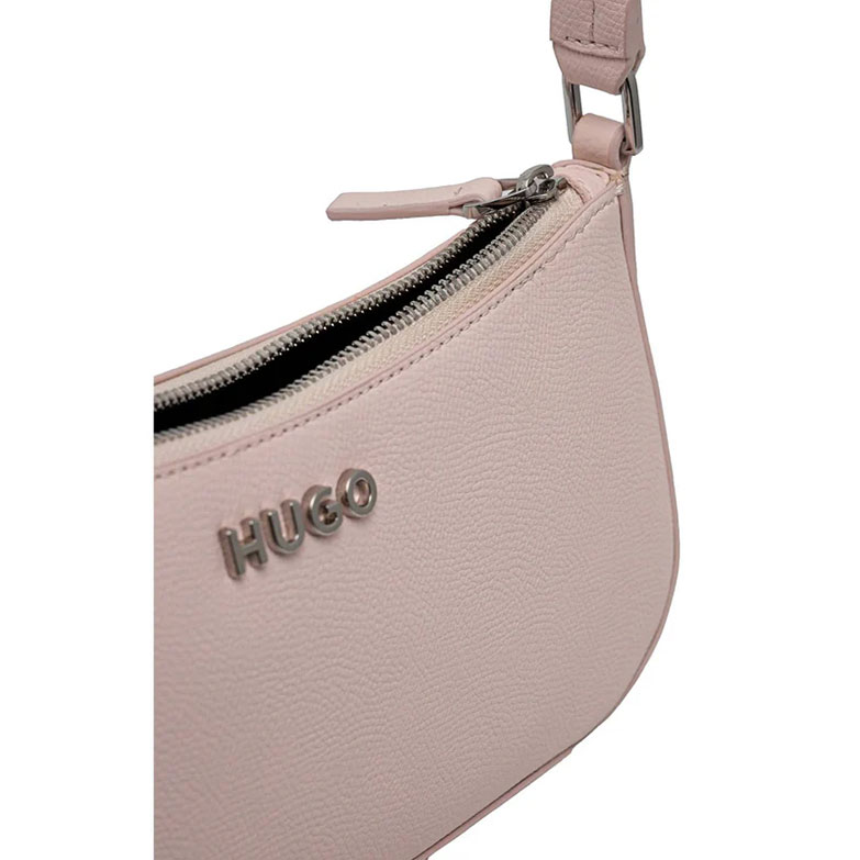 HUGO Τσάντα SM Hobo Ροζ - Image 3