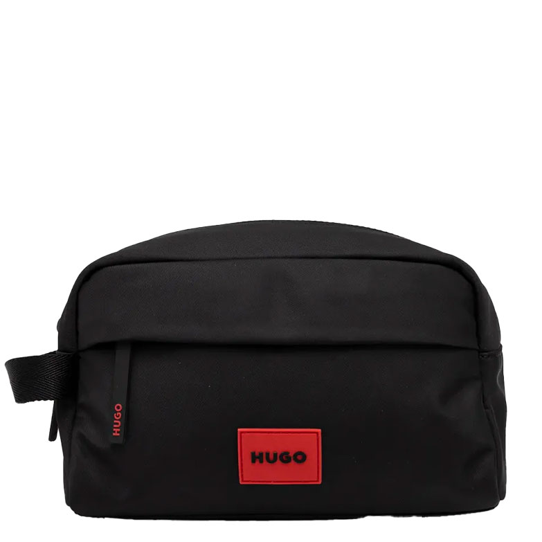 HUGO Τσάντα Ethon Washbag Μαύρη