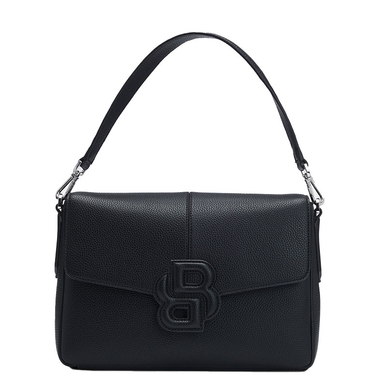 BOSS Τσάντα Anett Saddle Μαύρη