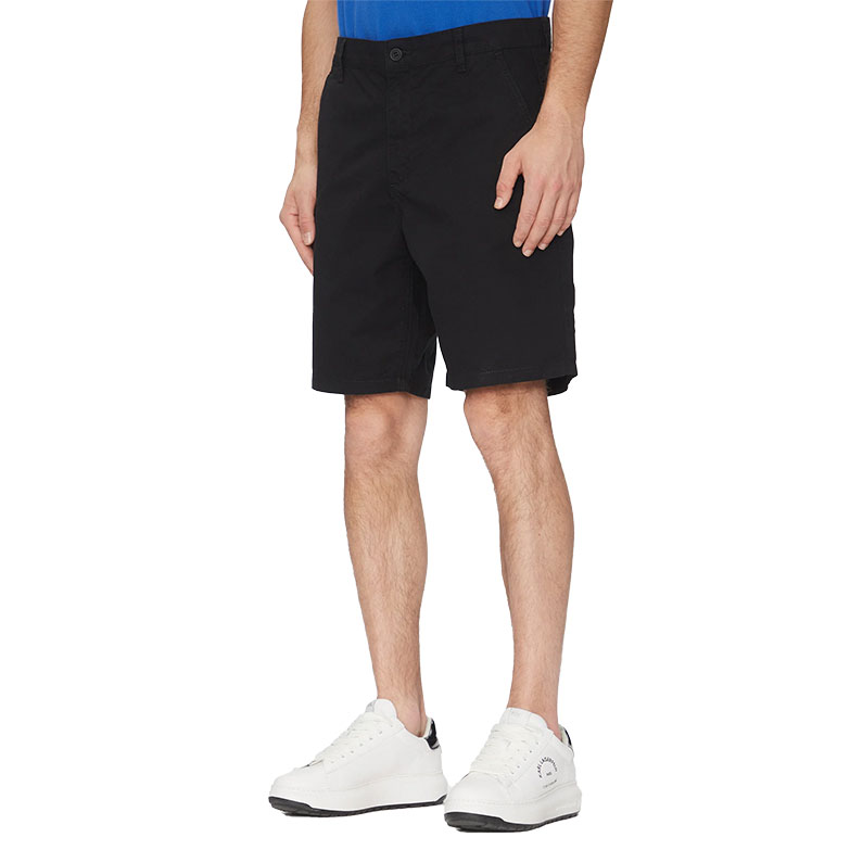 Karl Lagerfeld Relaxed Chino Short Μαύρο